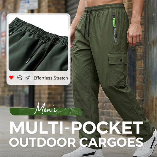 Multi-Pocket Outdoor Cargo Pants — Tactical Utility, Everyday Comfort