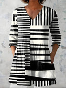Willow| Long Blouse with V-Neck