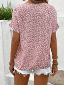 Amira™ - Floral Button-Up Blouse