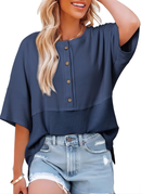 Hazel™ Casual Button-Down Shirt