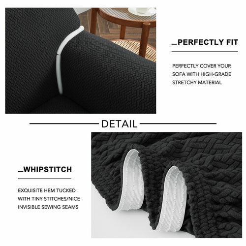 1PC Stretch Sofa Cover – Spandex Non-Slip Couch Slipcover, Washable & Pet-Friendly