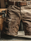 Ralph | Retro Cargo Shorts with Multiple Pockets