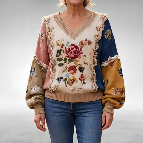 Della™ Boho Knit Jumper