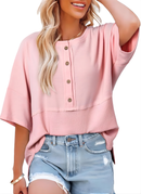Hazel™ Casual Button-Down Shirt