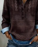 Rowan™ Half-Button Collared Sweatshirt
