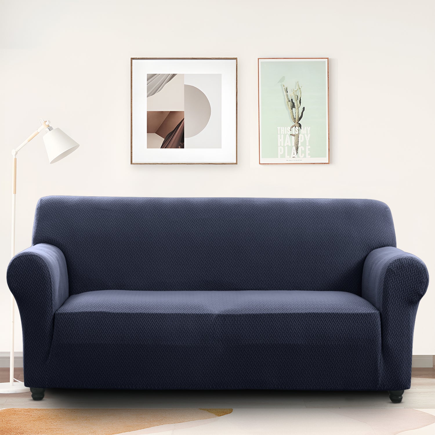1PC Stretch Sofa Cover – Spandex Non-Slip Couch Slipcover, Washable & Pet-Friendly