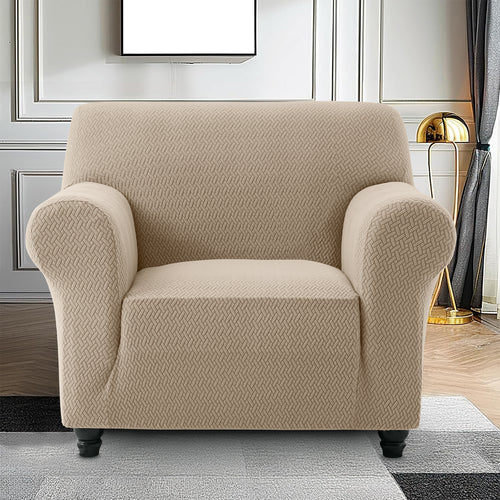 1PC Stretch Sofa Cover – Spandex Non-Slip Couch Slipcover, Washable & Pet-Friendly