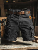 Ralph | Retro Cargo Shorts with Multiple Pockets