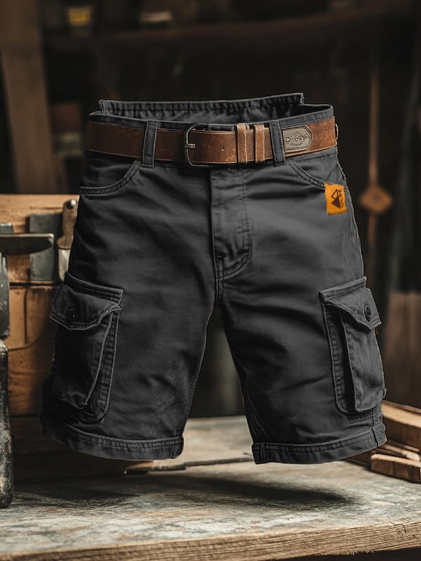 Ralph | Retro Cargo Shorts with Multiple Pockets