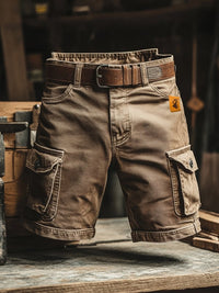 Ralph | Retro Cargo Shorts with Multiple Pockets