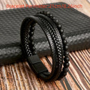 The Harlow Woven Leather Bracelet