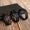 The Harlow Woven Leather Bracelet