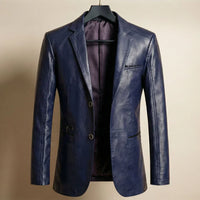 Riccardo — Leather Blazer