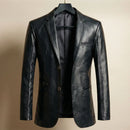Riccardo — Leather Blazer