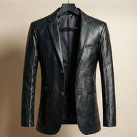 Riccardo — Leather Blazer