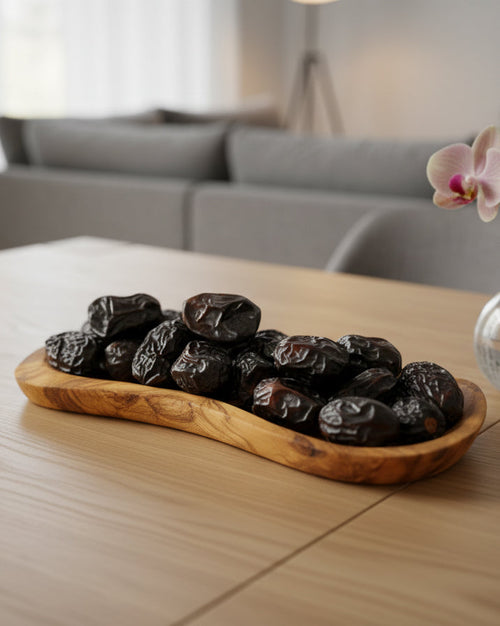 Handmade Olive Wood Butter Dish