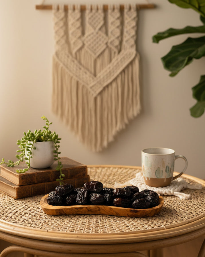 Handmade Olive Wood Butter Dish