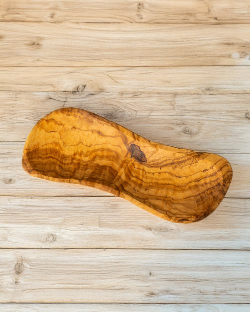 Handmade Olive Wood Butter Dish