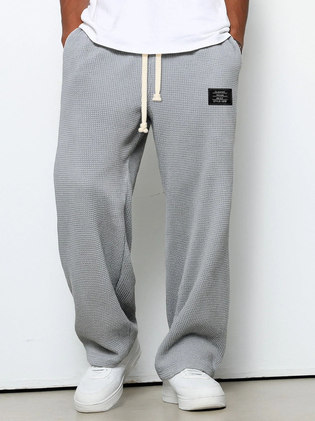 Andreas | Wide-Leg Trousers with Adjustable Waist