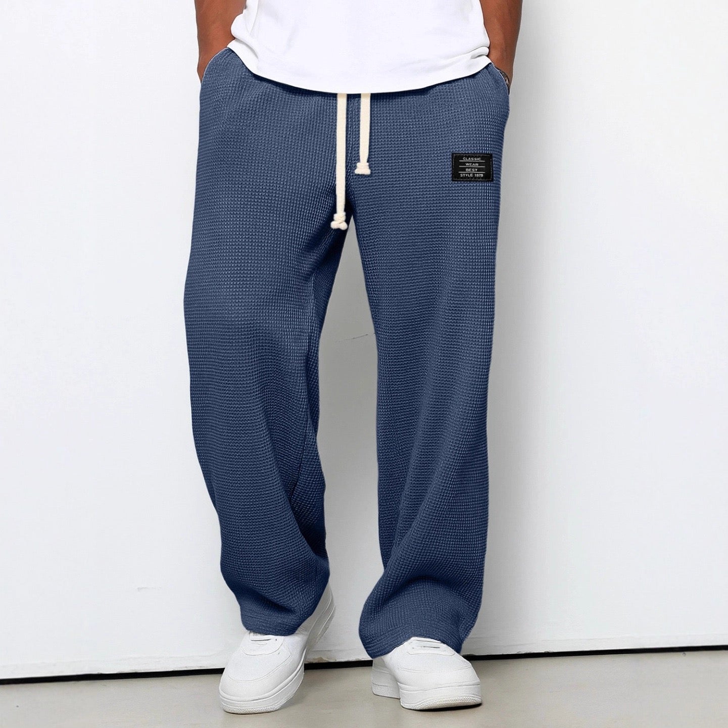 Andreas | Wide-Leg Trousers with Adjustable Waist