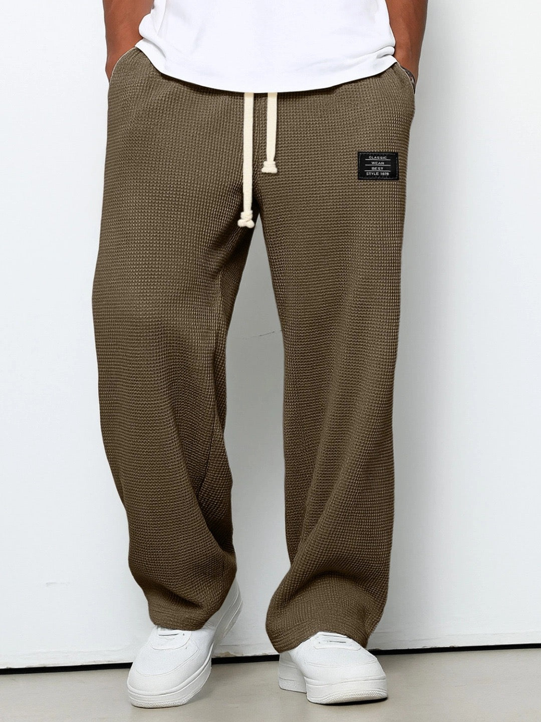 Andreas | Wide-Leg Trousers with Adjustable Waist