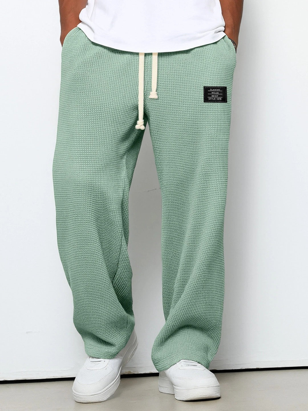 Andreas | Wide-Leg Trousers with Adjustable Waist