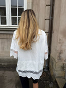 Liva Lace T-Shirt – White