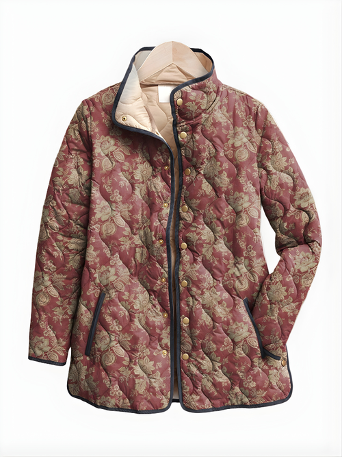 KARA™ | Retro Floral Print Jacket