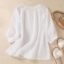 Sophie™ Embroidered Cotton Floral Blouse