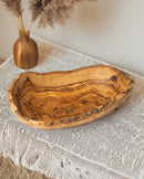 Handmade Olive Wood Rustic Bowl