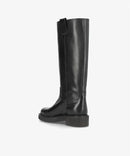 Madison Long Leather Boots – Black
