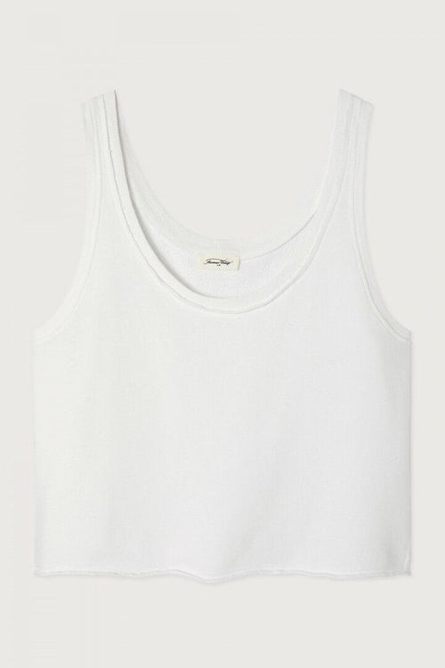 Vibtown Tank Top – White