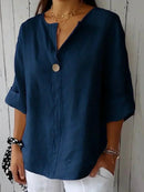 Amara™ Relaxed V-Neck Top