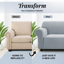 1PC Stretch Sofa Cover – Spandex Non-Slip Couch Slipcover, Washable & Pet-Friendly