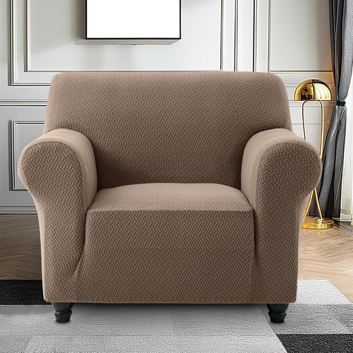 1PC Stretch Sofa Cover – Spandex Non-Slip Couch Slipcover, Washable & Pet-Friendly
