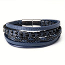 The Kingsley Rope Leather Bracelet
