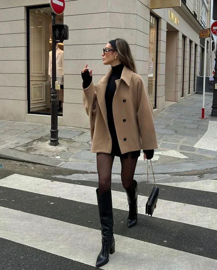 YAYA | Oversized Wool Coat