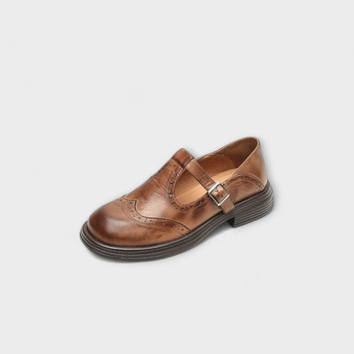 Elegant Leather Mary Janes