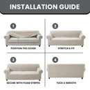 1PC Stretch Sofa Cover – Spandex Non-Slip Couch Slipcover, Washable & Pet-Friendly