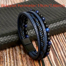 The Harlow Woven Leather Bracelet