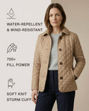Olive™ Quilted Button-Up Jacket