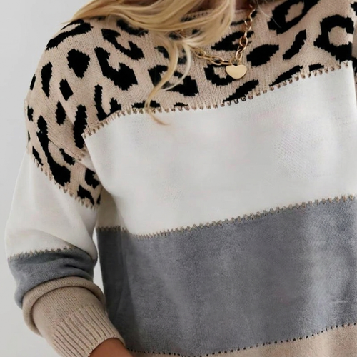 Calista™ Leopard Print Jumper