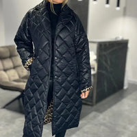Briar™ Diamond Quilted Long Coat