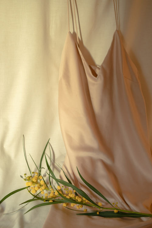 Aurelie Satin Slip Dress